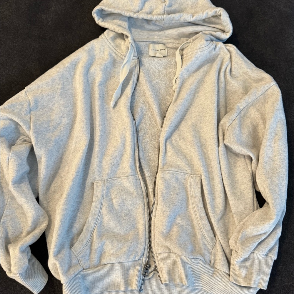 American Eagle Outfitters Soft Gray Hoodie